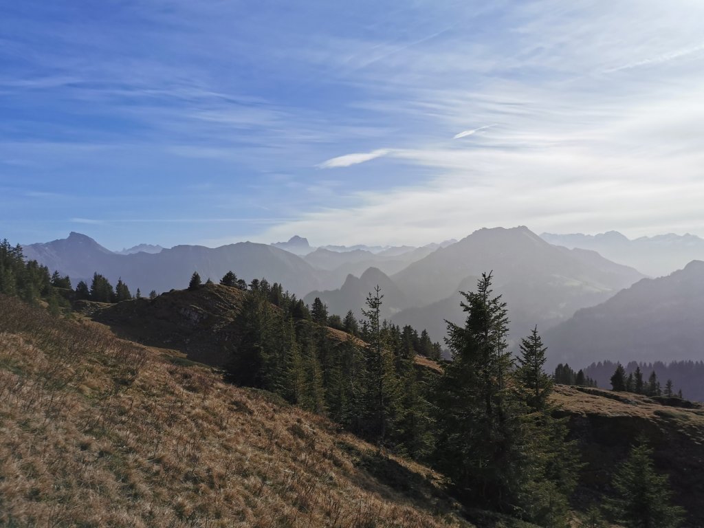 Bergpanorama auf dem Bullerschkopf