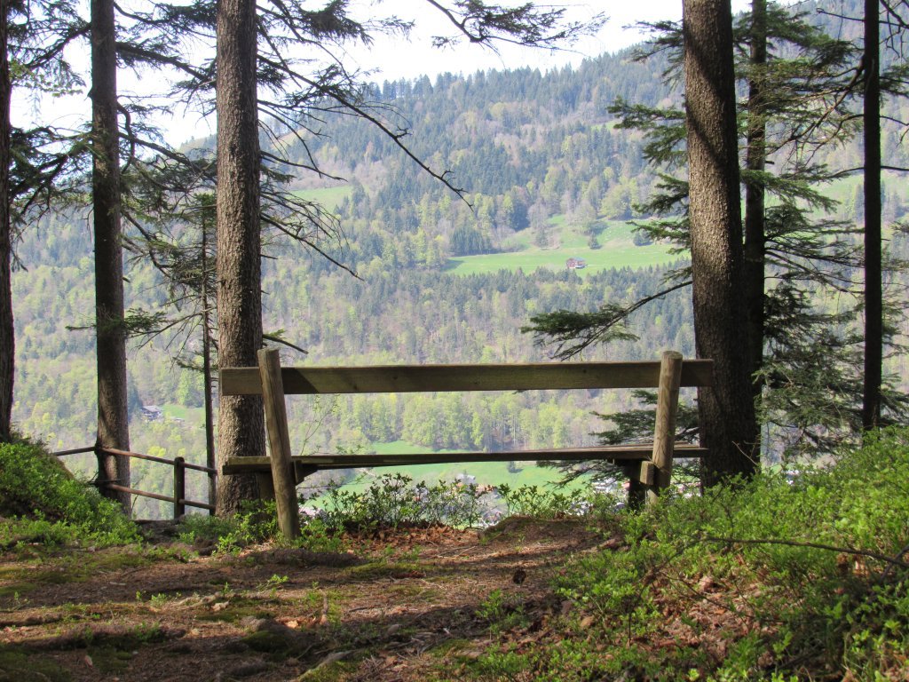 Aussichtsbank auf dem Känzele