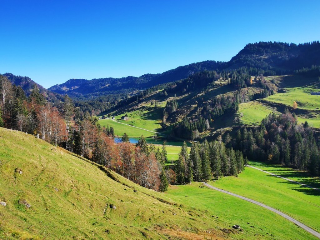 Ausblick auf den Lecknersee