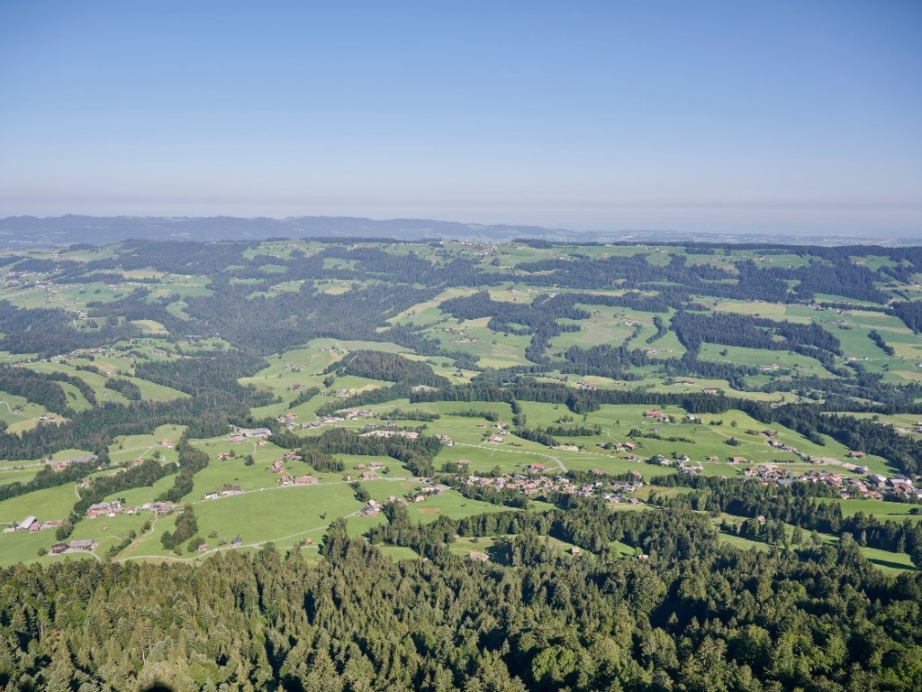 Ausblick vom Kojen in Riefensberg