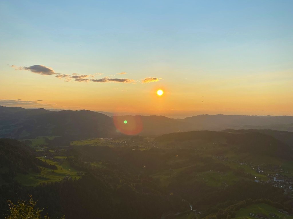 Sonnenuntergang Hittisberg