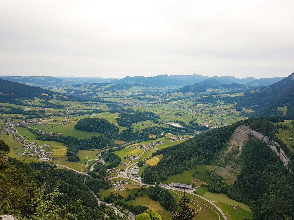 Ausblick Rothenbachschrofen