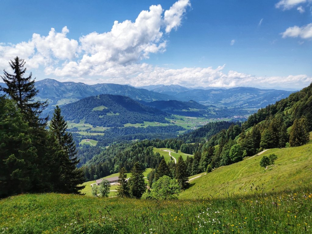 Blick in den Bregenzerwald