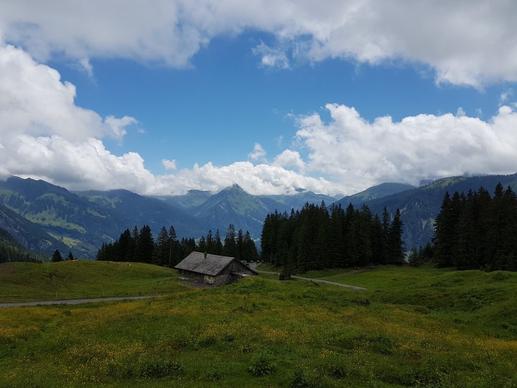 Weg auf die Rossstelle