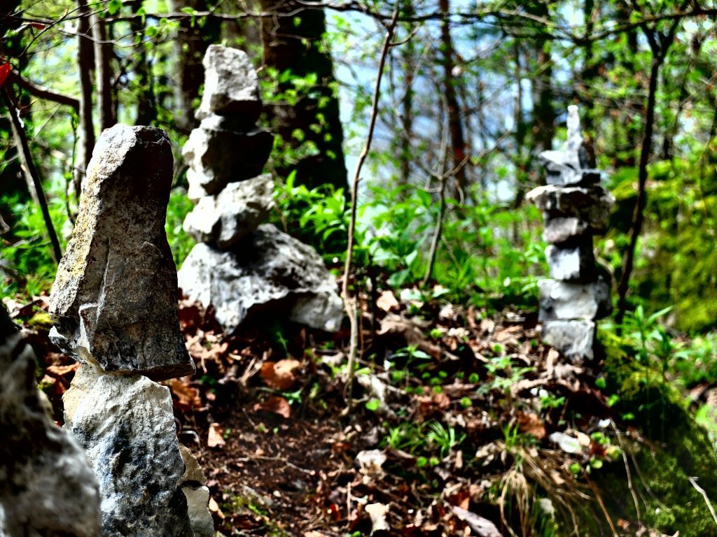 Steinmänndle im Höhlenpark