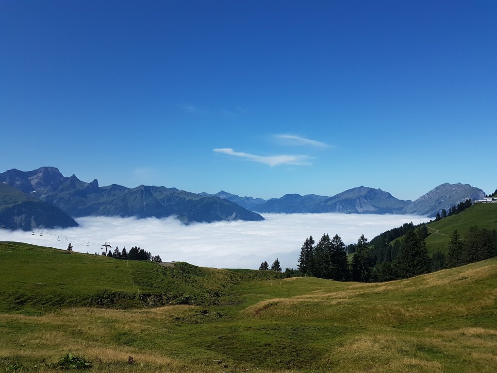 Richtung Mittelstation Diedamskopf