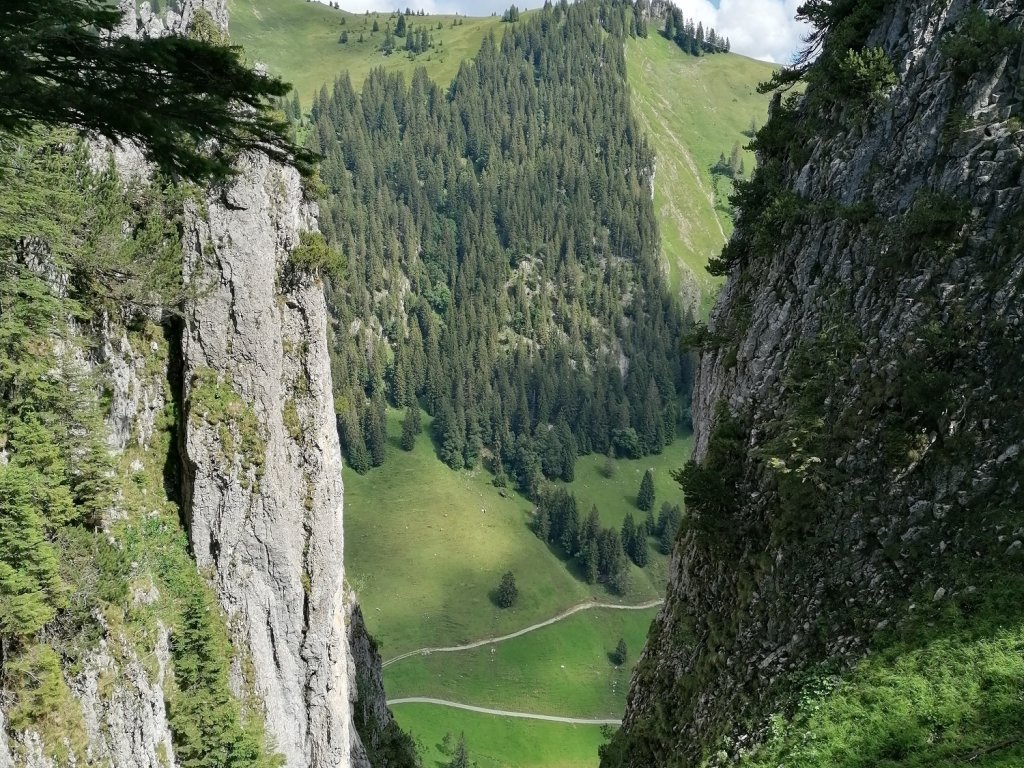 Auf dem Weg zur Sienspitze