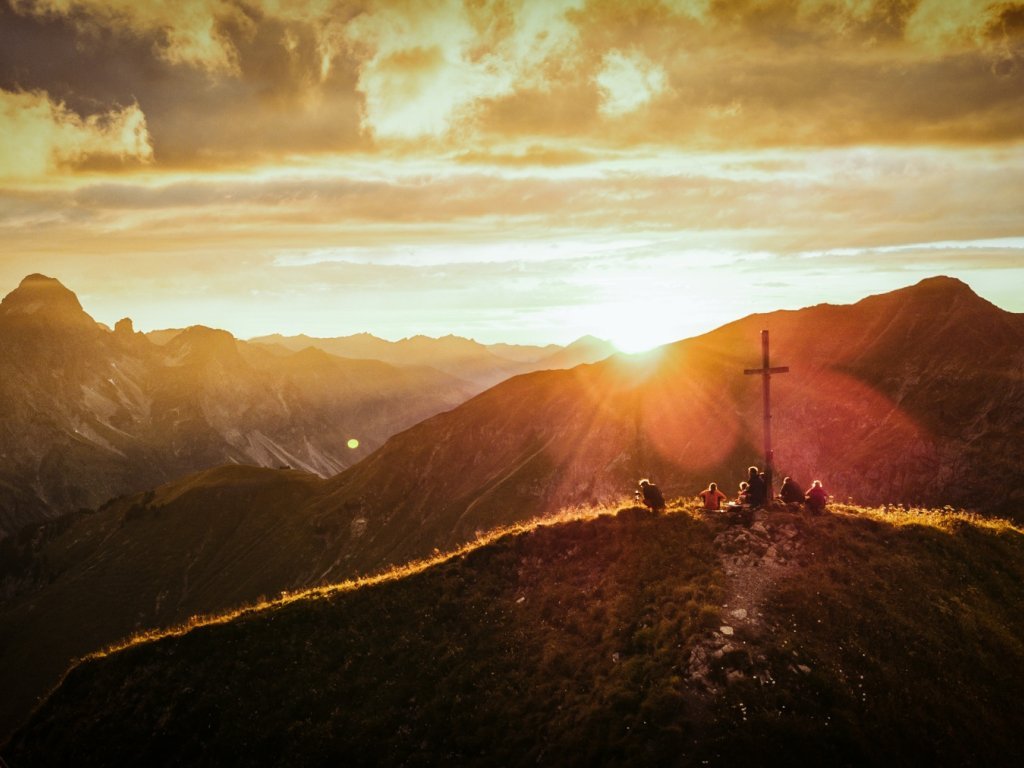 Sonnenuntergang Höferspitze