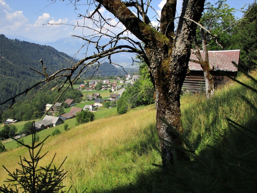 Die Laternser Kirche ist das Ende dieser angenehmen, kurzen Tour.