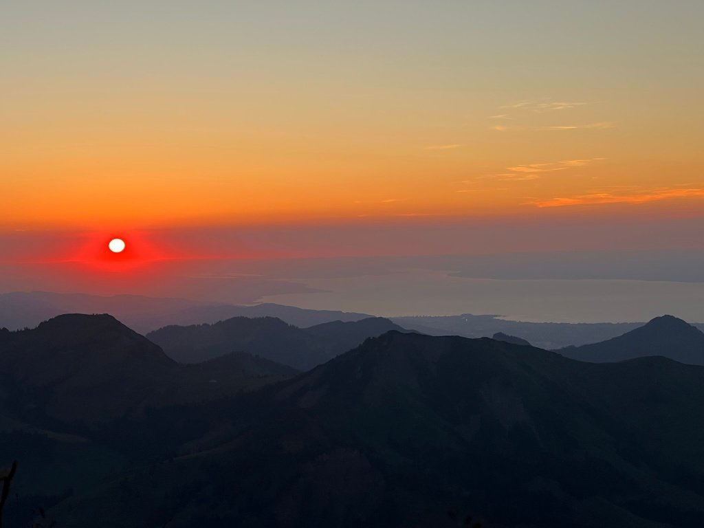 Sonnenuntergang Sünserspitze