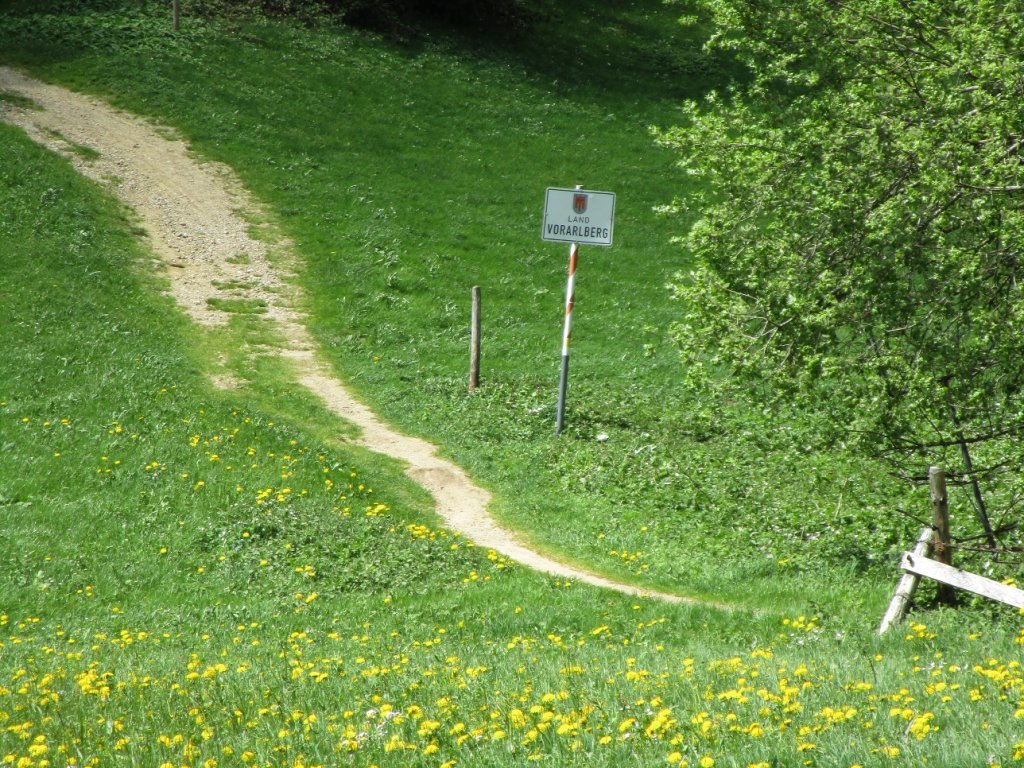 Ein Relikt aus alten Zeiten zur Erinnerung an überwachte Staatsgrenzen