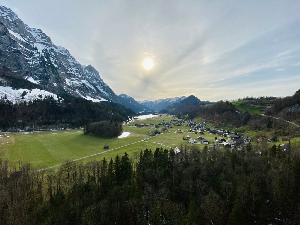 Ausblick vom Pausenbänkle