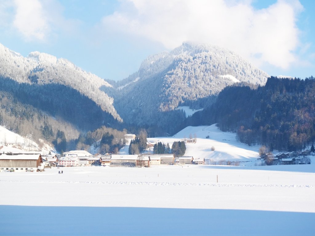 Winterlandschaft Bezau