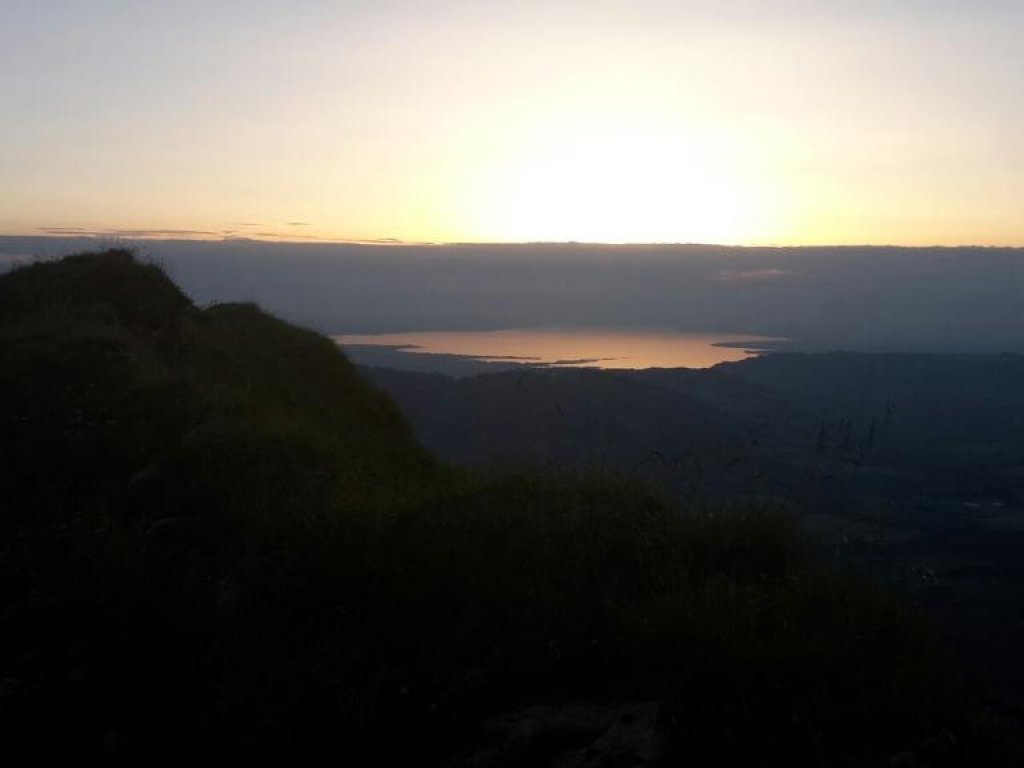 Blick auf den Bodensee von der Winterstaude