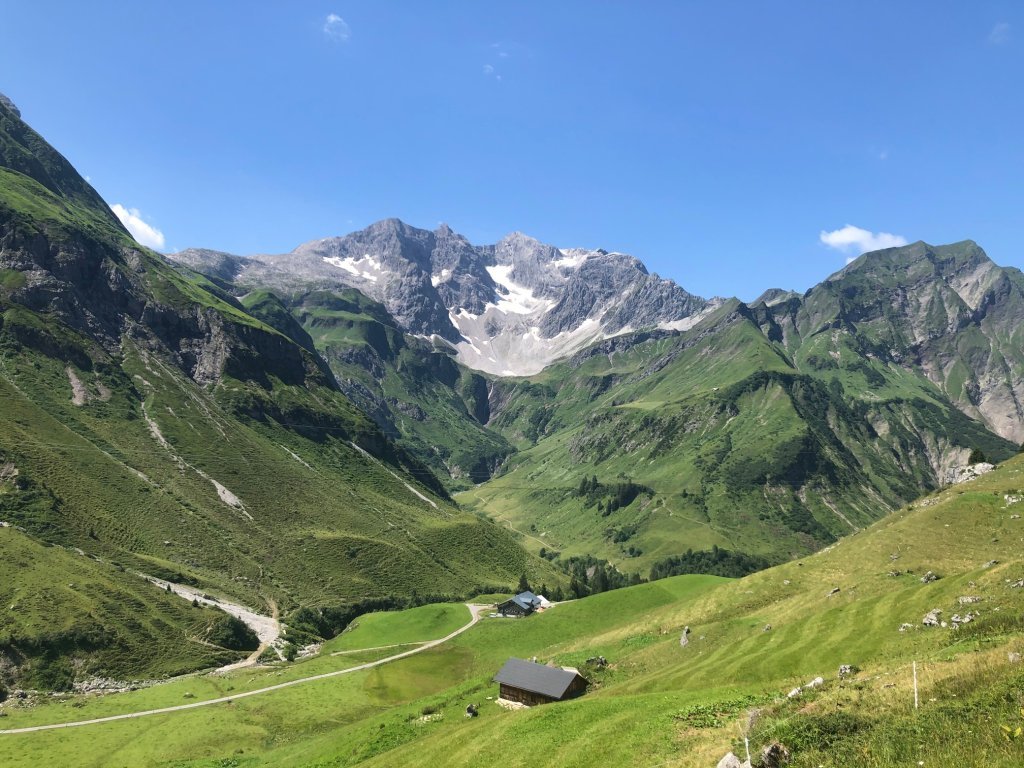 Blick Richtung Braunarlspitze