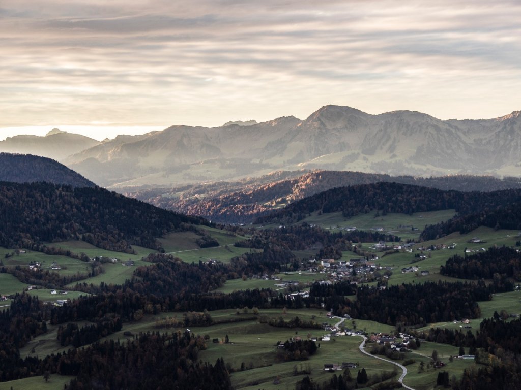 Blick Bregenzerwald