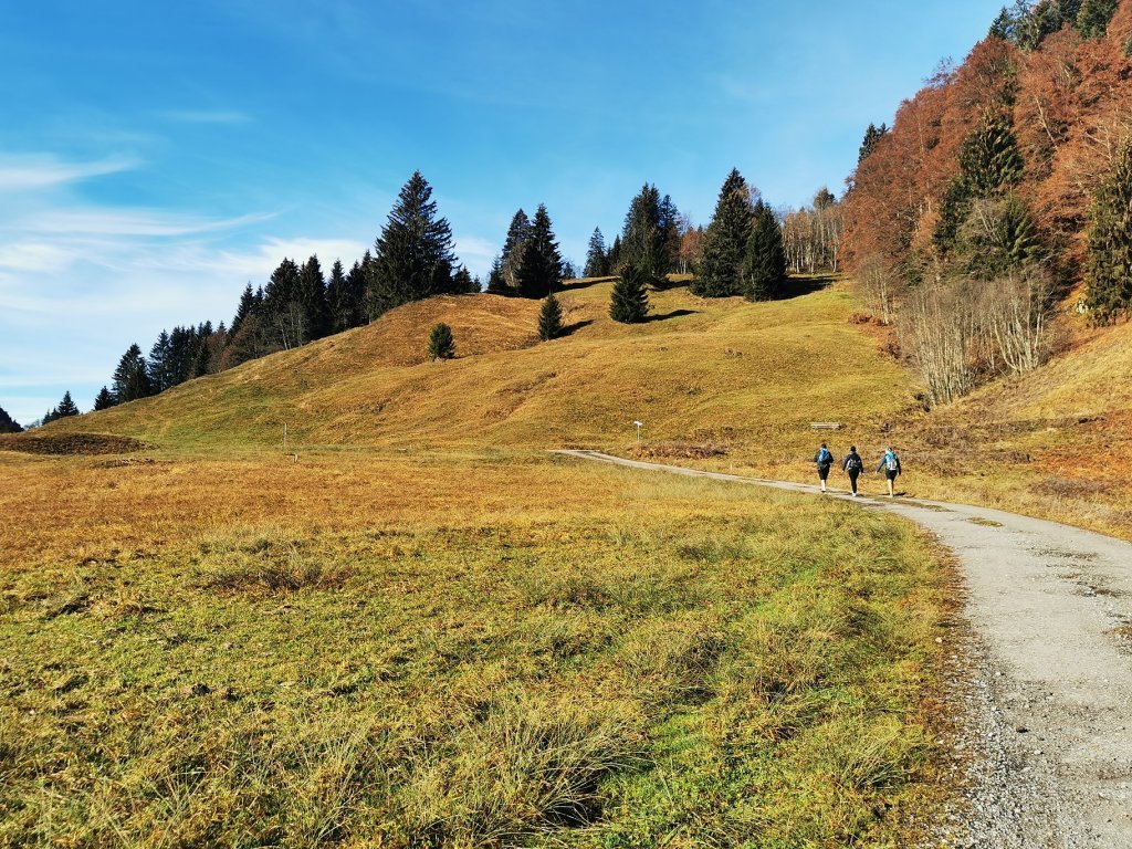 Herbstwanderung auf die Sienspitze