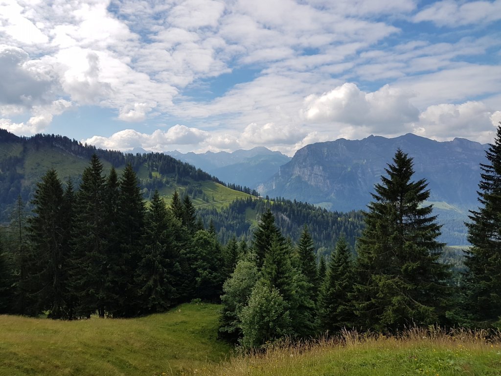 Blick vom Sonderdach auf die Kanisfluh