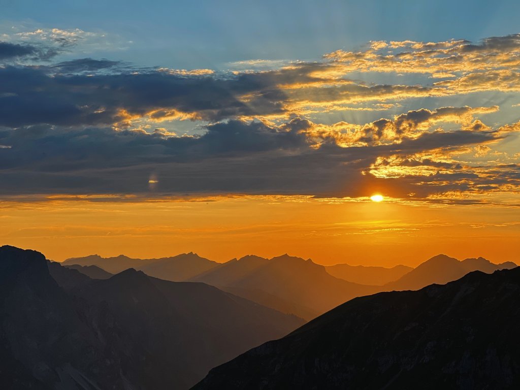 Sonnenuntergang Höferspitze