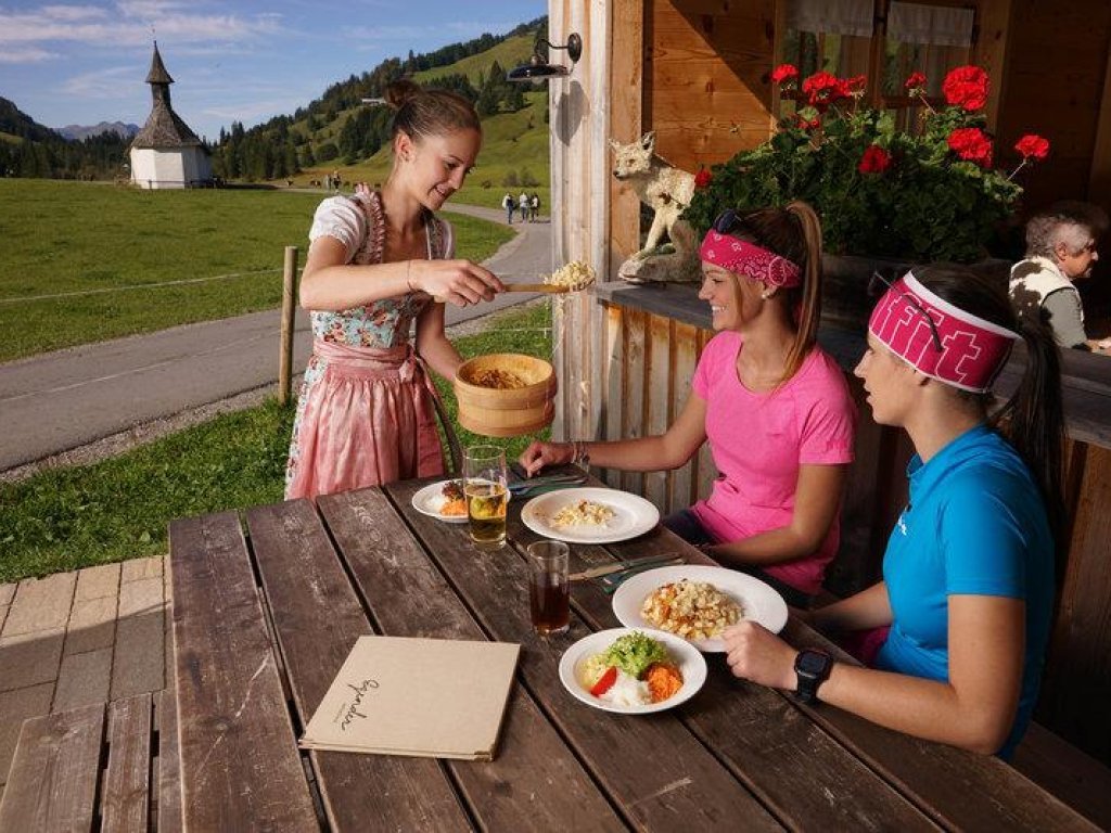 Kässpätzle im Jagdgasthaus Egender