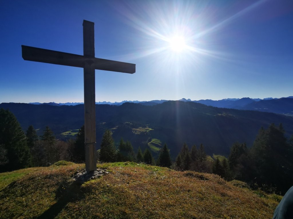 Gipfelkreuz Rohnehöhe