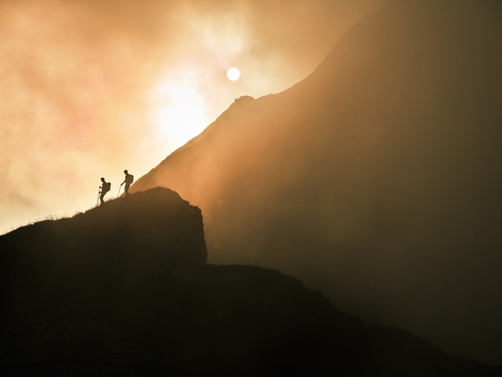 Wanderung auf die Kanisfluh zum Sonnenuntergang