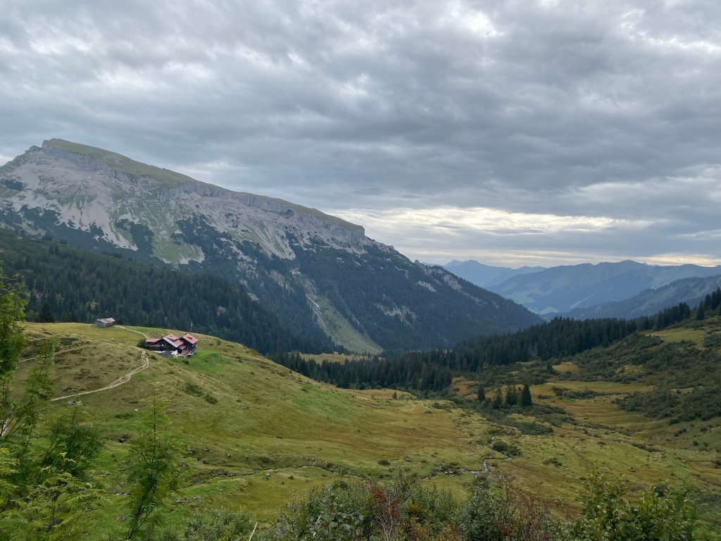 Blick zur Schwarzwasserhütte