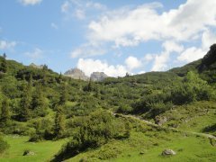 Auf den Schrofenpass