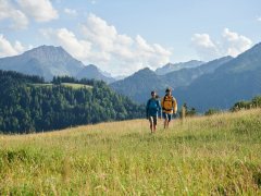 Wandern mit Ausblick in Sibratsgfäll