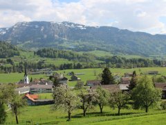 Blick auf Lingenau